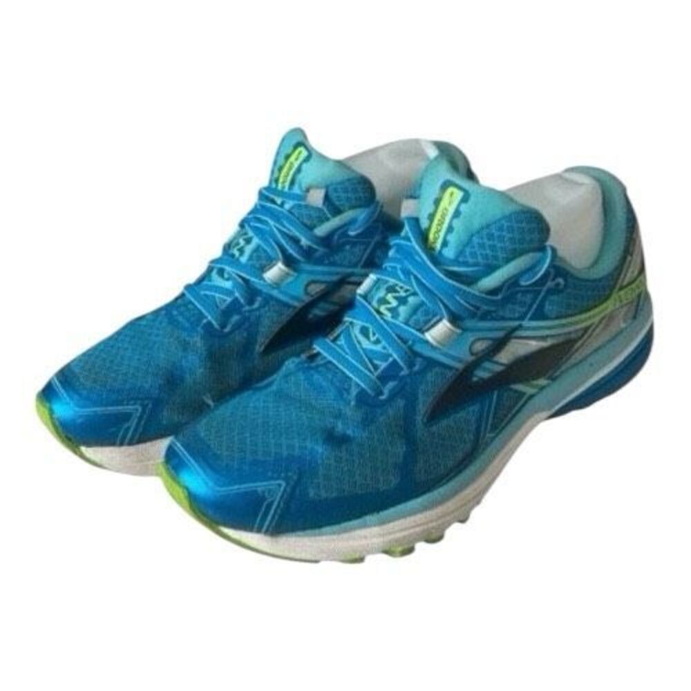 Brooks Ravenna 7 Women Blue Green Athletic Shoes 8.5 Medium B Trainers Jogging - Picture 2 of 11